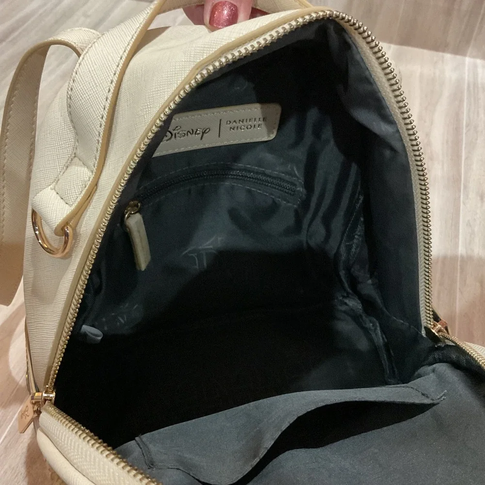 Danielle Nicole Princess and the Frog Tiana Naveen Wedding Mini Backpack NEW - Picture 3 of 3